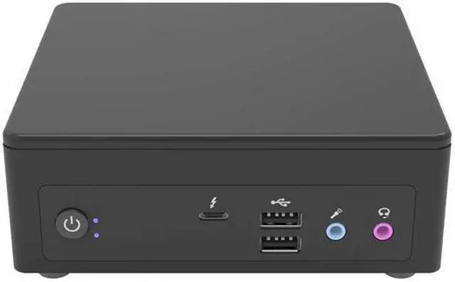 Alt view image 4 of 5 - Mini PC 12th Generation 12 Cores I7 1260P, HUNSN BA04f, Windows 11 or Linux Ubuntu, Desktop Computer, Type-C, Mini DP, 2 x HDMI 2.0, 4 x Display Support, TPM2.0, 16G RAM 512G SSD