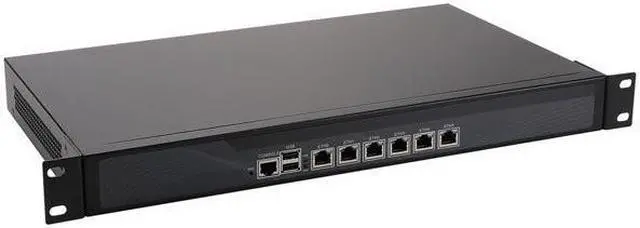 Alt view image 3 of 6 - Firewall, VPN, 19 Inch 1U Rackmount, Mikrotik, Pfsense, Core I3 3120M, RS11, OPNsense, Network Appliance, Router PC, 6 Gigabit Lan/2USB/COM/VGA/Fan,(8G RAM/128G SSD)