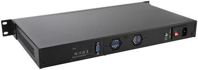 Alt view image 4 of 5 - Firewall, VPN, 19 Inch 1U Rackmount, Mikrotik, Pfsense, OPNsense, Core I3 2328M / 2350M / 2367M, RS14, Network Appliance, Router PC, 8 LAN/2USB/COM/VGA/Fan, (8G RAM/256G SSD)