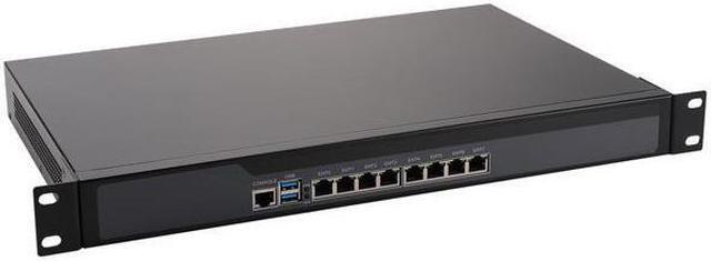 Alt view image 3 of 5 - Firewall, VPN, 19 Inch 1U Rackmount, Mikrotik, Pfsense, OPNsense, Core I3 2328M / 2350M / 2367M, RS14, Network Appliance, Router PC, 8 LAN/2USB/COM/VGA/Fan, (8G RAM/256G SSD)