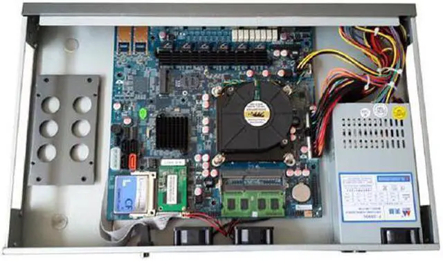 Alt view image 6 of 6 - Firewall, VPN, 19 Inch 1U Rackmount, Mikrotik, Pfsense, OPNsense, B85 / Z87 with Pentium G3250, RS15, Network Appliance, Router PC, 6 x Lan/2USB/COM/VGA/Bypass, (4G RAM/32G SSD)