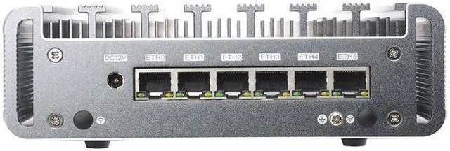Alt view image 4 of 5 - Firewall Hardware, VPN, Core I3 8130U, RS36, Network Security Appliance, Router PC, AES-NI/6 x I211 Gigabit Nics/4USB3.0/COM/HDMI/Fanless, (Barebone, NO RAM, NO Storage, NO System)
