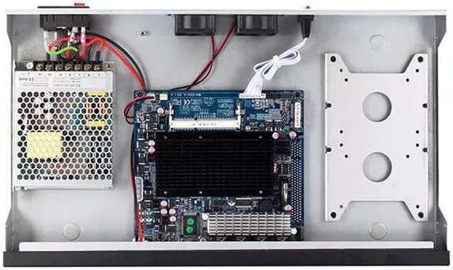 Alt view image 3 of 3 - 1U Rackmount Firewall Hardware, Pfsense Plus, OPNsense, Mikrotik, VPN, Celeron Quad Core J4125, HUNSN RS18k, Network Appliance, AES-NI, 4 x I226-V 2.5Gbe, Console, VGA, 8G RAM, 128G SSD