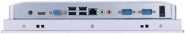 Alt view image 4 of 7 - 12.1" TFT LED IP65 Industrial Panel PC, Intel 3th Core I5, HUNSN PW24, 10-point Projected Capacitive Touch Screen, VGA, HDMI, LAN, 2 x COM, Barebone, NO RAM, NO Storage, NO System