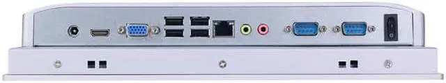 Alt view image 4 of 5 - 12.1" TFT LED Industrial Panel PC, Intel 3th Core I5, HUNSN PW24, High Temperature 5-wire Resistive Touch Screen, VGA, HDMI, LAN, 2 x COM, Barebone, NO RAM, NO Storage, NO System