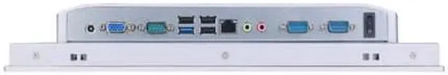 Alt view image 5 of 5 - 15 Inch TFT LED Industrial Panel PC, HUNSN PW25, Intel J1900, 10-point Projected Capacitive Touch Screen, Windows 11 Pro or Linux Ubuntu, VGA, 4 x USB, LAN, 3 x COM, 4G RAM, 64G SSD