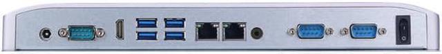 Alt view image 5 of 5 - 15 Inch TFT LED Industrial Panel PC, HUNSN PW25, Intel J6412, High Temperature 5-wire Resistive Touch Screen, Windows 11 Pro or Linux Ubuntu, HDMI, 2 x LAN, 3 x COM, 16G RAM, 256G SSD