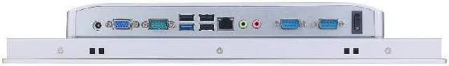 Alt view image 5 of 5 - 15.6 Inch TFT LED Industrial Panel PC, Intel J1900, HUNSN PW26, 10-point Projected Capacitive Touch Screen, VGA, 4 x USB, LAN, 3 x COM, Barebone, NO RAM, NO Storage, NO System