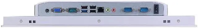 Alt view image 5 of 5 - 17 Inch TFT LED Industrial Panel PC, Intel J1900, HUNSN PW27, High Temperature 5-wire Resistive Touch Screen, VGA, 4 x USB, LAN, 3 x COM, Barebone, NO RAM, NO Storage, NO System