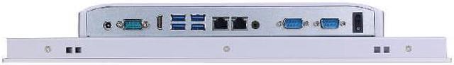 Alt view image 4 of 5 - 17 Inch TFT LED Industrial Panel PC, HUNSN PW27, Intel J6412, High Temperature 5-wire Resistive Touch Screen, Windows 11 Pro or Linux Ubuntu, HDMI, 2 x LAN, 3 x COM, 16G RAM, 128G SSD