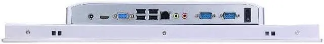 Alt view image 4 of 5 - 19" TFT LED IP65 Industrial Panel PC, HUNSN PW28, Intel 3th Core I5, 10-point Projected Capacitive Touch Screen, Windows 11 Pro or Linux Ubuntu, VGA, HDMI, LAN, 2 x COM, 8G RAM, 128G SSD, 1TB HDD