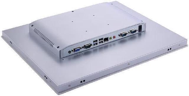 Alt view image 2 of 5 - 19 Inch TFT LED Industrial Panel PC, Intel J1900, HUNSN PW28, 10-point Projected Capacitive Touch Screen, VGA, 4 x USB, LAN, 3 x COM, Barebone, NO RAM, NO Storage, NO System