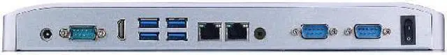Alt view image 5 of 5 - 19 Inch TFT LED Industrial Panel PC, Intel J6412, HUNSN PW28, High Temperature 5-wire Resistive Touch Screen, HDMI, 2 x LAN, 3 x COM, Barebone, NO RAM, NO Storage, NO System