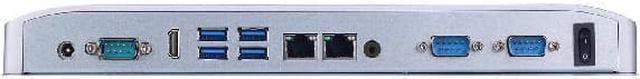 Alt view image 5 of 5 - 19" TFT LED IP65 Industrial Panel PC, Intel 4th Core I3, HUNSN PW29B, 10-point Projected Capacitive Touch Screen, Windows 11 Pro or Linux Ubuntu, VGA, HDMI, LAN, 2 x COM, 4G RAM, 128G SSD