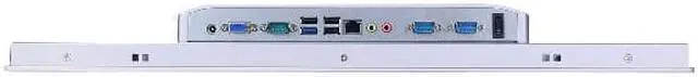 Alt view image 5 of 5 - 21.5 Inch TFT LED Industrial Panel PC, Intel J1900, HUNSN PW30, 10-point Projected Capacitive Touch Screen, VGA, 4 x USB, LAN, 3 x COM, Barebone, NO RAM, NO Storage, NO System