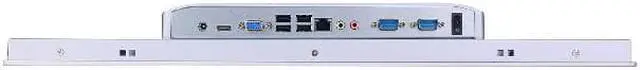 Alt view image 4 of 5 - 21.5" TFT LED Industrial Panel PC, HUNSN PW30, Intel 4th Core I5, High Temperature 5-wire Resistive Touch Screen, Windows 11 Pro or Linux Ubuntu, VGA, HDMI, LAN, 2 x COM, 4G RAM, 64G SSD