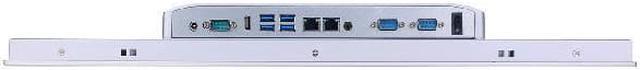 Alt view image 4 of 7 - 21.5 Inch TFT LED Industrial Panel PC, HUNSN PW30, Intel J6412, High Temperature 5-wire Resistive Touch Screen, Windows 11 Pro or Linux Ubuntu, HDMI, 2 x LAN, 3 x COM, 16G RAM, 128G SSD, 1TB HDD