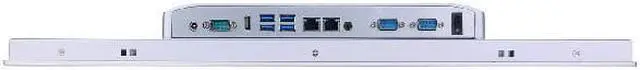 Alt view image 4 of 7 - 21.5 Inch TFT LED Industrial Panel PC, HUNSN PW30, Intel J6412, 10-point Projected Capacitive Touch Screen, Windows 11 Pro or Linux Ubuntu, HDMI, 2 x LAN, 3 x COM, 8G RAM, 128G SSD, 1TB HDD