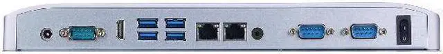 Alt view image 5 of 7 - 21.5 Inch TFT LED Industrial Panel PC, Intel J6412, HUNSN PW30, 10-point Projected Capacitive Touch Screen, HDMI, 2 x LAN, 3 x COM, Barebone, NO RAM, NO Storage, NO System