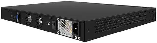 Alt view image 4 of 5 - 1U Firewall Appliance 10GB, VPN, Network Rackmount, Core I3 9100, HUNSN RJ16, 6 x 2.5GbE I225-V, 2 x SFP+ 82599es 10 Gigabit, Barebone, NO RAM, NO Storage, NO System