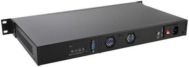 Alt view image 2 of 4 - 1U Rackmount Firewall, Mikrotik, VPN, 2th Gen Core I7 2620M, 2640M, HUNSN RS42, Network Appliance, AES-NI, 8 x LAN, 2 x SFP+ 82599ES 10 Gigabit,  Barebone, NO RAM, NO Storage, NO System