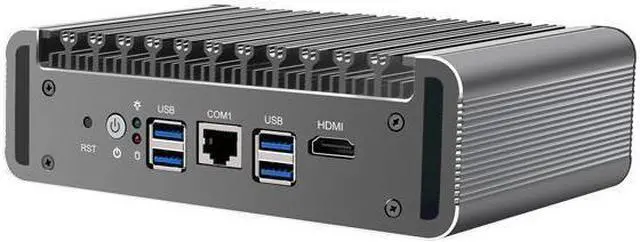Alt view image 4 of 4 - Micro Firewall Appliance, Mini PC, Intel Core I5 1135G7, HUNSN RJ25a, pFsense, Mikrotik, OPNsense, Untangle, VPN, Router PC, AES-NI, 6 x Intel I211, COM, HDMI, 4 x USB3.1, Sim Slot, 4G RAM, 128G SSD