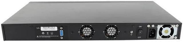 Alt view image 2 of 5 - Firewall, VPN, 19 Inch 1U Rackmount, Z87 with G3250, HUNSN RJ18, Mikrotik, Pfsense, OPNsense, Network Appliance,  6 x Lan, 2 x SFP+ 82599ES 10 Gigabit, COM, VGA, Bypass, 4G RAM, 64G SSD