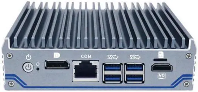 Alt view image 2 of 4 - Micro Firewall Appliance, Mini PC, HUNSN RX11, Intel J4125, pFsense, Mikrotik, OPNsense, Untangle, Sophos XG, VPN, Router PC, AES-NI, DP, HDMI, COM, SIM Slot, 4 x Intel I211, 16G RAM, 128G SSD