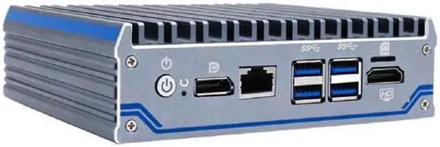 Alt view image 4 of 4 - Micro Firewall Appliance, Mini PC, HUNSN RX11, Intel J4125, pFsense, Mikrotik, OPNsense, Untangle, Sophos XG, VPN, Router PC, AES-NI, DP, HDMI, COM, SIM Slot, 4 x Intel I211, 16G RAM, 128G SSD