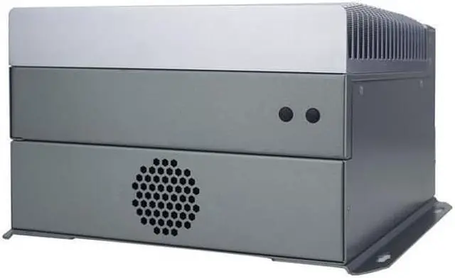 Alt view image 5 of 5 - Fanless Industrial PC, Mini Computer, IPC, I3 6100T, HUNSN IX04, VGA, DP, HDMI, 6 x COM, 3 x LAN, PCIE X16 Slot, PCI Slot, DC Phoenix, 9 to 36V, Barebone, NO RAM, NO Storage, NO System