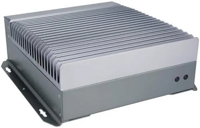 Alt view image 2 of 3 - Fanless Industrial Computer, IPC, Mini PC, I3 6100T, HUNSN IX05, Windows 11/ Linux Ubuntu, Intel Q170, VGA, DP, HDMI, 6 x COM, 3 x LAN, DC Phoenix, 9 to 36V, 2 x SIM Slot, 8G RAM, 128G SSD
