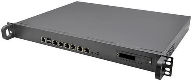 Alt view image 3 of 5 - 1U Firewall Appliance 10GbE, Core I5 9400, HUNSN RZ05k, Pfsense Plus, Mikrotik, OPNsense, VPN, Network Rackmount, 6 x 2.5GbE I226-V, 4 x SFP+ XL710 BM1 10000Mbps, 32G RAM, 128G SSD