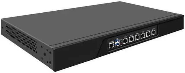 Alt view image 3 of 5 - 1U 19 Inch Rack Mount Firewall Appliance, Intel Core I5 1135G7, HUNSN RJ30k, pFsense, Mikrotik, OPNsense, VPN, Network Router, AES-NI, 6 x 2.5GbE 226-V, Console, VGA, SIM Slot, 16G RAM, 256G SSD