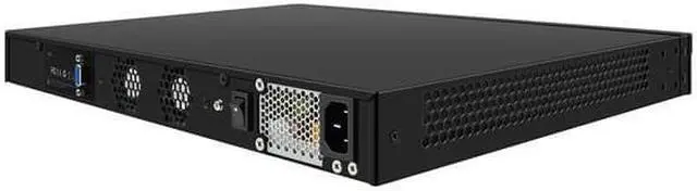 Alt view image 4 of 4 - 1U Rack Mount Cabinet Firewall Appliance, Intel Core I3 6100, HUNSN RJ32, VPN, Network Router, AES-NI, 6 x Gigabit LAN, 4 x SFP Optical, Console, VGA, Barebone, NO RAM, NO Storage, NO System