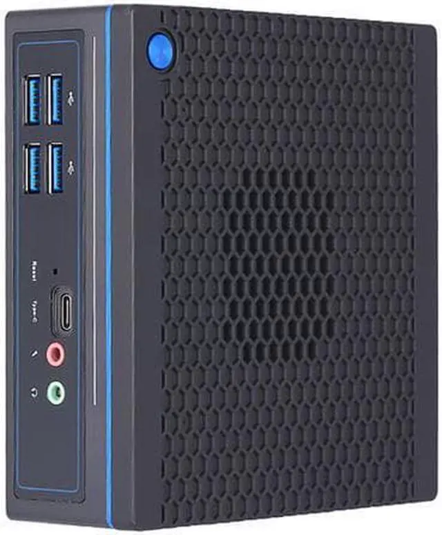 Alt view image 2 of 6 - Mini PC, Desktop Computer, I5 6200U 6300U, HUNSN BH23, HTPC, NUC, Windows 11 Pro or Linux Ubuntu, PXE, WOL Supported, LAN, VGA, 2 x HDMI, Type-C, Lock Slot, Vesa Mount, 16G RAM, 128G SSD, 1TB HDD