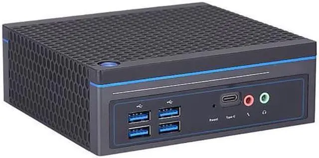 Alt view image 4 of 6 - Mini PC, Desktop Computer, I5 6200U 6300U, HUNSN BH23, HTPC, NUC, Windows 11 Pro or Linux Ubuntu, PXE, WOL Supported, LAN, VGA, 2 x HDMI, Type-C, Lock Slot, Vesa Mount, 16G RAM, 128G SSD, 1TB HDD