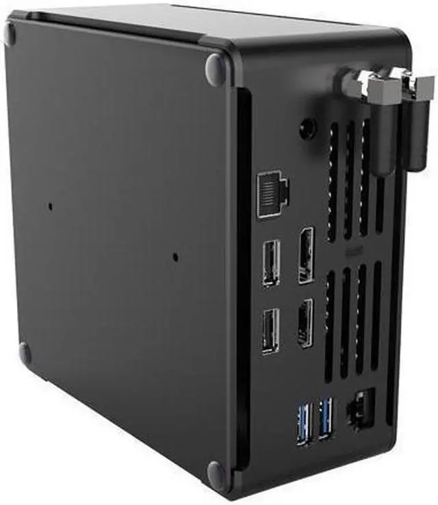Alt view image 5 of 5 - 4K Mini PC, HTPC, NUC, Small Server, Intel 8 Cores I9 10980HK, HUNSN BY02, Windows 11 or Linux Ubuntu, Support Proxmox, Vmware, ESXI, KODI, DP, HDMI, TYPE-C, 2 x LAN, 8G RAM, 128G SSD