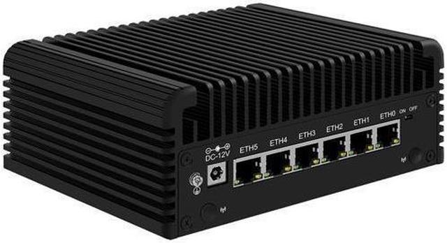 Micro Firewall Appliance, Mini PC, HUNSN RJ46, Intel Alder Lake-N