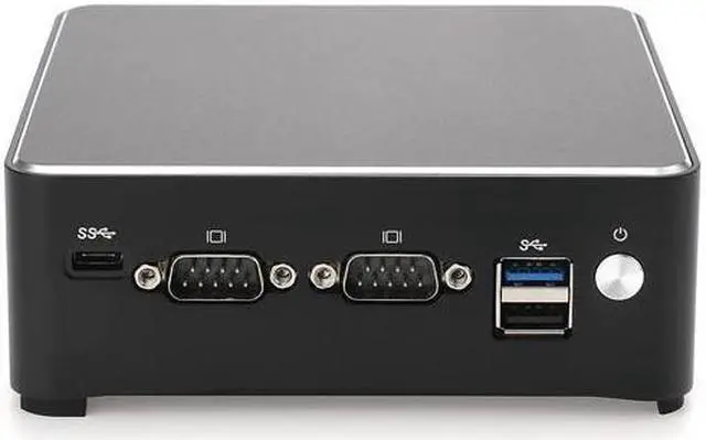 Alt view image 2 of 6 - Firewall Hardware, VPN, Celeron J4125, HUNSN RS50, Network Security Appliance, Router PC, AES-NI, 2 x I211, 4 x USB, 2 x COM, Type-C, 2 x HDMI, Barebone, NO RAM, NO Storage, NO System
