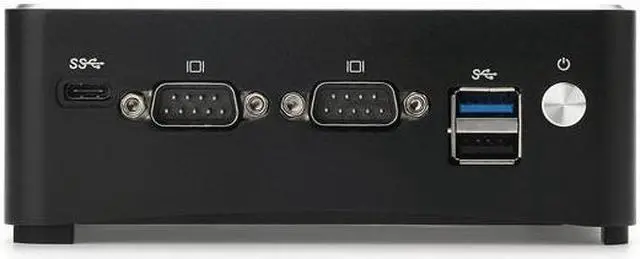 Alt view image 6 of 6 - Firewall Hardware, VPN, Celeron J4125, HUNSN RS50, Network Security Appliance, Router PC, AES-NI, 2 x I211, 4 x USB, 2 x COM, Type-C, 2 x HDMI, Barebone, NO RAM, NO Storage, NO System