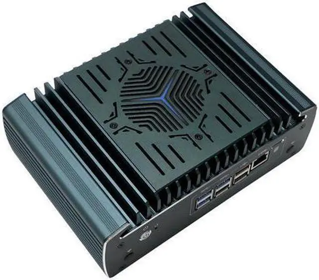 Alt view image 5 of 6 - HUNSN Micro Firewall Appliance, Mini PC, Core I5 1235U 1245U, RX14, pFsense, Mikrotik, OPNsense, VPN, Router PC, AES-NI, 6 x 2.5GbE I226-V, HDMI, DP, COM, Nano SIM Slot, TPM2.0, 4G RAM, 64G SSD