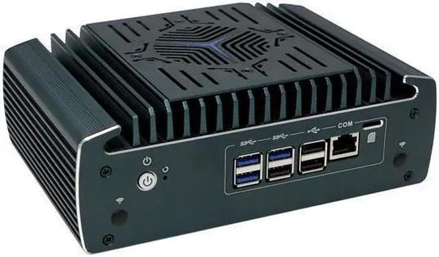 Alt view image 2 of 6 - HUNSN Micro Firewall Appliance, Mini PC, Core I5 1235U 1245U, RX14, pFsense, Mikrotik, OPNsense, VPN, Router PC, AES-NI, 6 x 2.5GbE I226-V, HDMI, DP, COM, Nano SIM Slot, TPM2.0, 4G RAM, 64G SSD