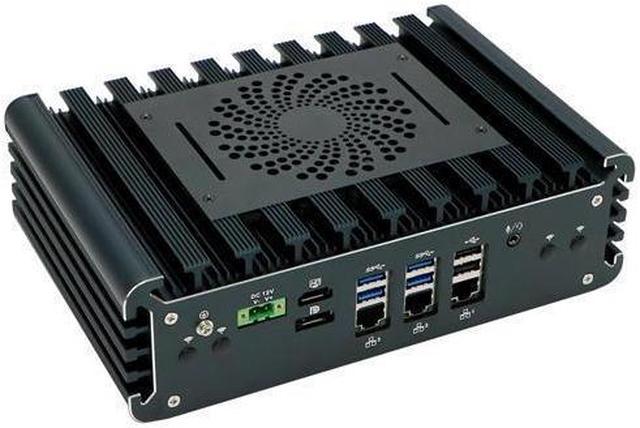 Fanless Industrial PC, Mini Computer, IPC, HUNSN IX11, Intel Core