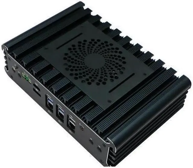 Alt view image 4 of 4 - Fanless Industrial PC, Mini Computer, IPC, HUNSN IX11, Intel Core I5 1135G7, 16 Way GPIO, 6 x COM, 2Pin Phoenix, HDMI, DP, 3 x I225-V 2.5Gbe LAN, Barebone, NO RAM, NO Storage, NO System