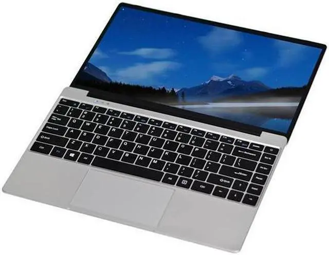 Alt view image 2 of 6 - 14 Inch Laptop Computer, Notebook PC, HUNSN LM01, Intel N100, Windows 11 Pro or Linux Ubuntu, AC WiFi, BT, 2 x USB3.0, HDMI, Type-C, TF Card Reader, 12GB RAM 240GB SSD