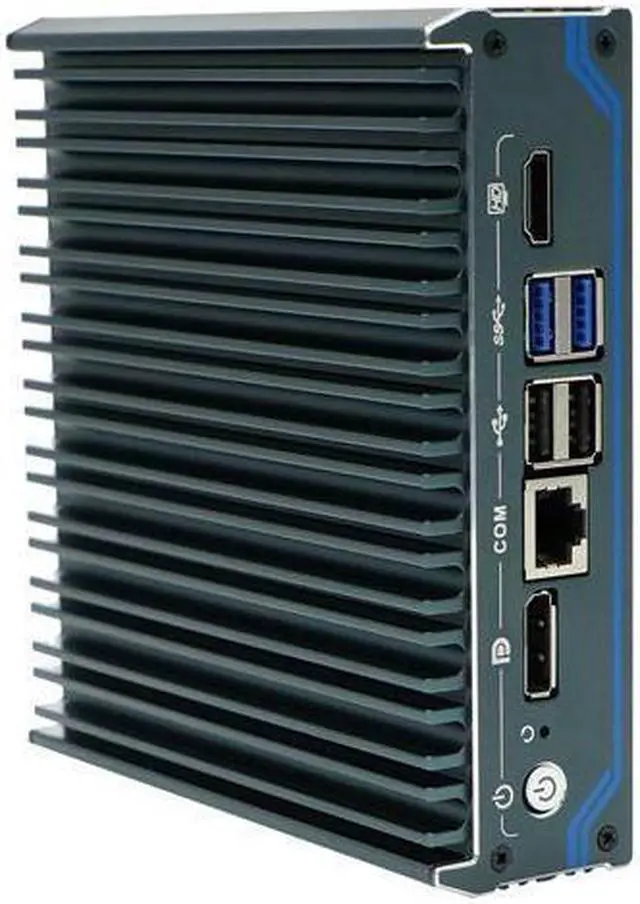 Alt view image 7 of 7 - HUNSN Din Rail Micro Firewall Appliance, Mini PC, PFSense, N100, RX17, Mikrotik, OPNsense, VPN, Router PC, AES-NI, SIM Slot, COM, 4 x 2.5GbE I226-V, HDMI, DP, TPM2.0, 8G RAM, 64G SSD