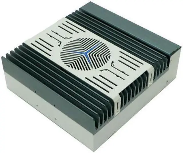 Alt view image 2 of 7 - HUNSN Din Rail Industrial PC, Embedded Computer, I3 10300T 10305T, IX14a, TPM2.0, 3 x LAN, 6 x COM, 12-24V Phoenix, Support Watchdog, PXE, WOL, Barebone, NO RAM, NO Storage, NO System