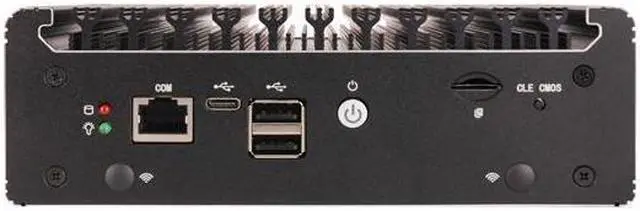 Alt view image 5 of 7 - HUNSN Micro Firewall Appliance, Mini PC, PFSense, Mikrotik, Pentium Gold 4417U, RS52, OPNsense, VPN, Router PC, 4 x 2.5GbE LAN, COM, Type-C, HDMI, DP, SIM Slot, 0 RAM, 0 Storage, Barebone No System