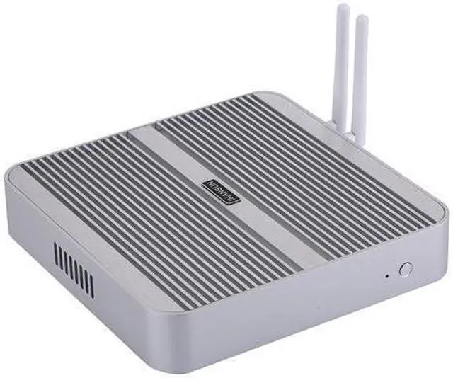 Alt view image 4 of 5 - HUNSN 4K Fanless Mini PC, Desktop Computer, BM01f, Intel Core I5 1235U, Server, HTPC, Kodi Box, WiFi, BT, VGA, HDMI, 6 x USB, LAN, Barebone, NO RAM, NO Storage, NO System