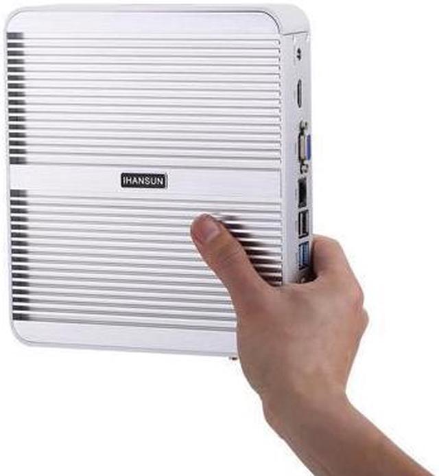 Alt view image 5 of 5 - HUNSN Fanless Mini PC, Desktop Computer, HTPC, Kodi Box, Core I5 1335U, BM07, VGA, HDMI, 2 x USB3.0, 6 x USB2.0, LAN, 32G RAM, 1TB SSD